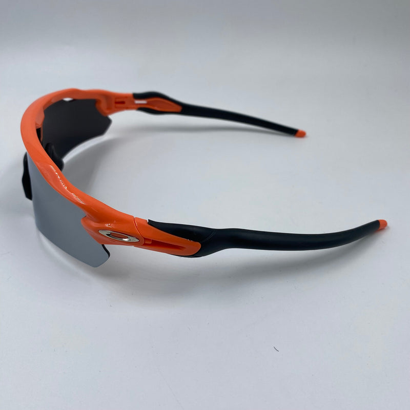 Óculos Radar Ev Laranja - Lente Liquid Metal