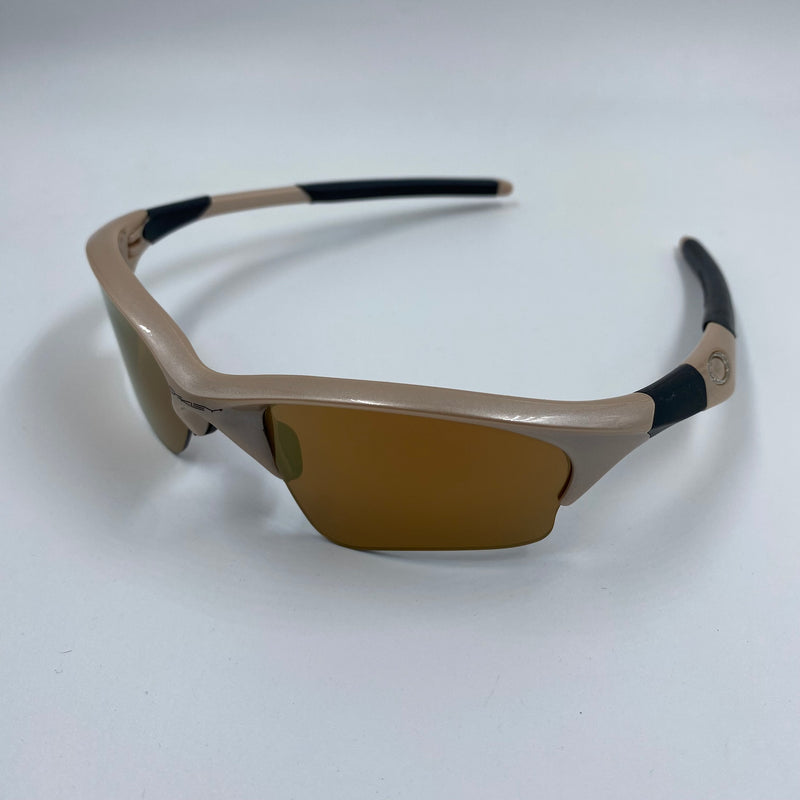 Óculos Half Jacket - Lentes Gold Café