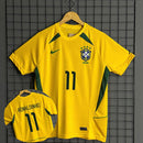 Camisa Retrô Premium da Seleção Brasileira - 2002