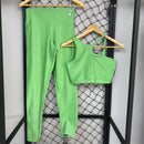 Conjunto Luana em Poliamida Canelado - Feminino