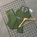 Conjunto Serena em Poliamida Liso - Folha
