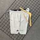 Short Mauricinho Power Tactel Com Elastano - Cinza Claro