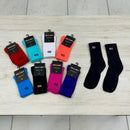 Meia Cano Alto Básica Em Poliamida