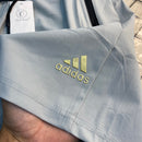 Bermuda Poliamida Importada Cinza Claro detalhe — JM Dry Fit