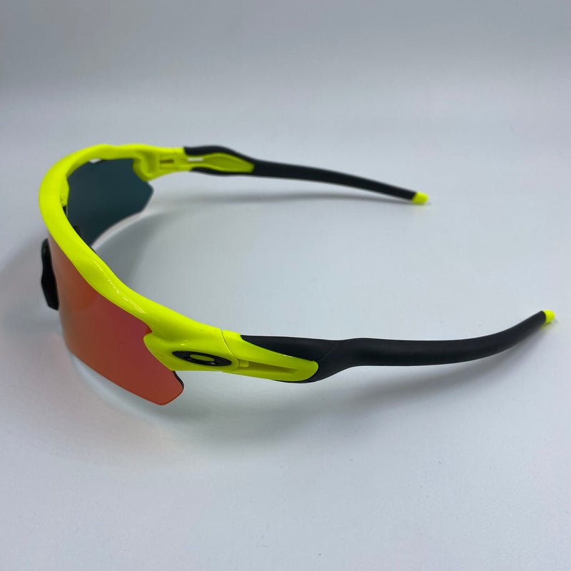 Óculos Radar Ev Verde Neon - Lente Tanzanit