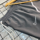 Bermuda Power Com Branco Lateral - Cinza