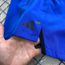 Short Mauricinho Power Com Fenda - Azul Royal