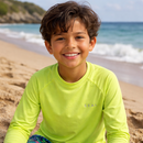 Camiseta Manga Longa Infantil  Uv+50 Seal