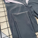 Conjunto Calça Lelac com Top Cruzado - Feminino