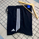 Bermuda Power Com Fenda Lateral - Preto