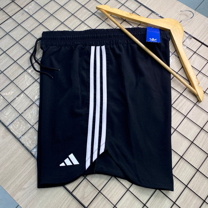 Bermuda Power Com Fenda Lateral - Preto