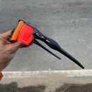 Óculos Radar Ev Cristal Black Fosco - Lente Dark Rubi