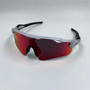 Óculos Radar Ev Prata - Lente Dark Rubi