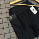 Short Mari Canelado Em Poliamida - Feminino