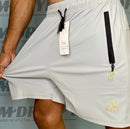 Bermuda Power Dryfit Cinza Claro detalhe tabela — JM Dry Fit