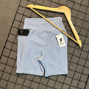 Short Mari Canelado Em Poliamida - Feminino