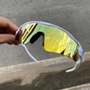 Óculos Radar Ev White - Lente Liquid Metal