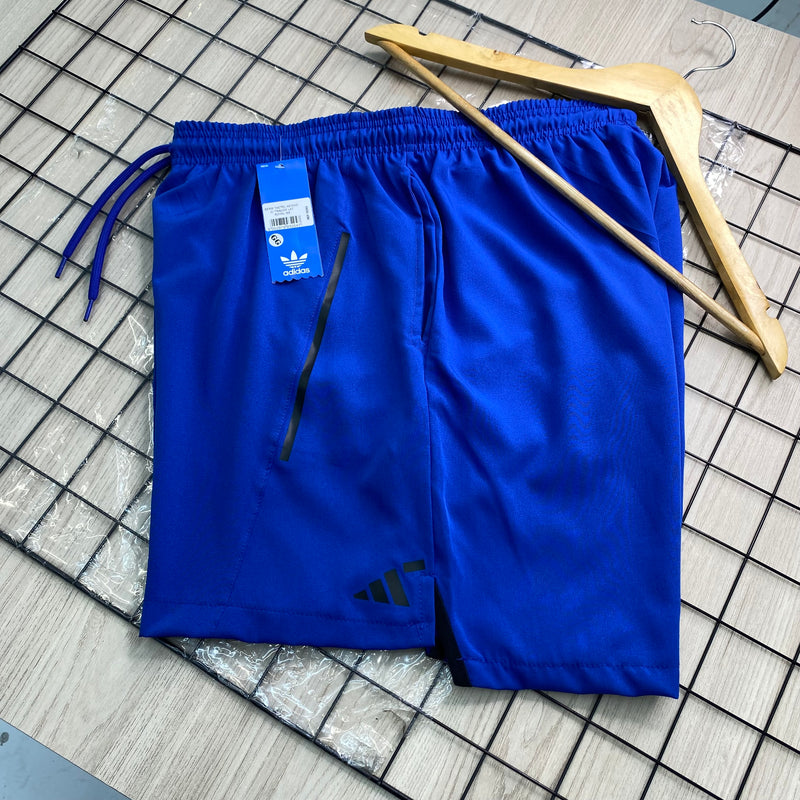 Short Mauricinho Power Com Fenda - Azul Royal