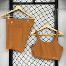 Conjunto May em Poliamida Liso - Plus Size Feminino