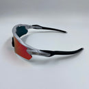 Óculos Radar Ev Prata - Lente Dark Rubi