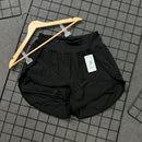 Short Duplo Feminino Em Poliamida Com Elastano - Importado