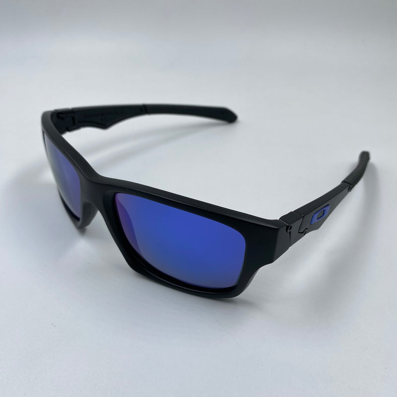 Óculos Júpiter Squared Black - Lentes Neon Blue