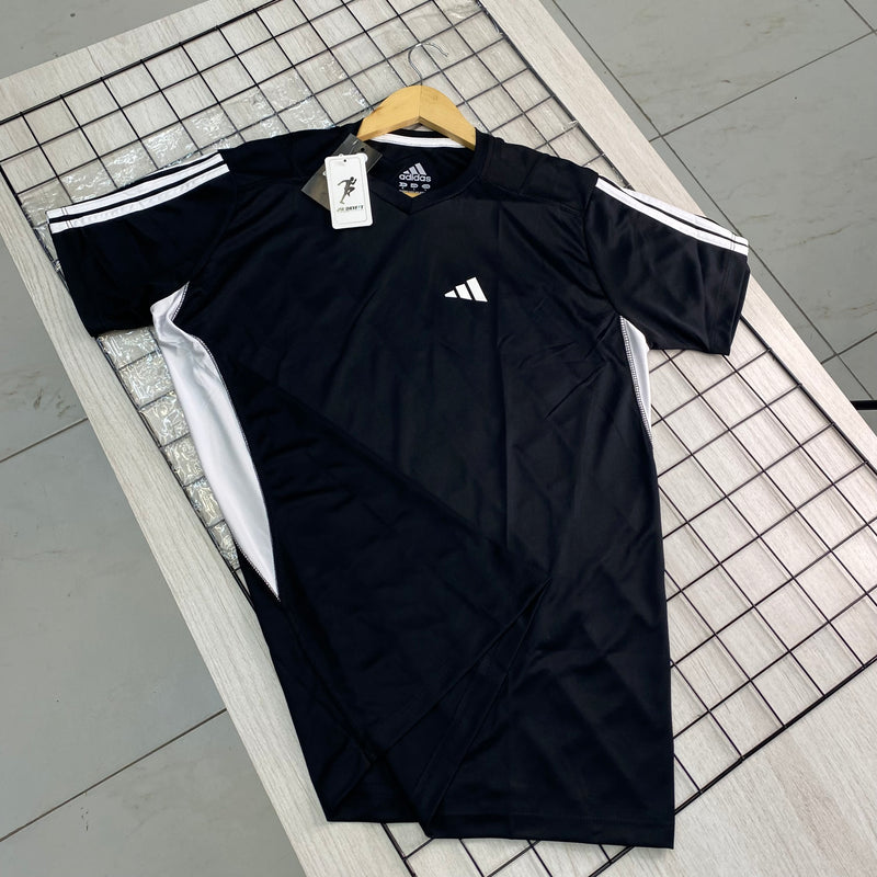 Camisa Power Dryfit Liso - Preta e Branca