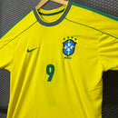 Camisa Retrô Premium da Seleção Brasileira - 1998