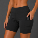 Short Lavínia Em Poliamida Liso Importado - Feminino