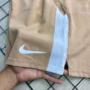 Short Mauricinho Power Com Fenda Lateral - Bege