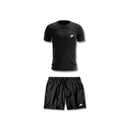 Kit Treino Masculino 1 Camiseta + 1 Bermuda Dry Fit All Black